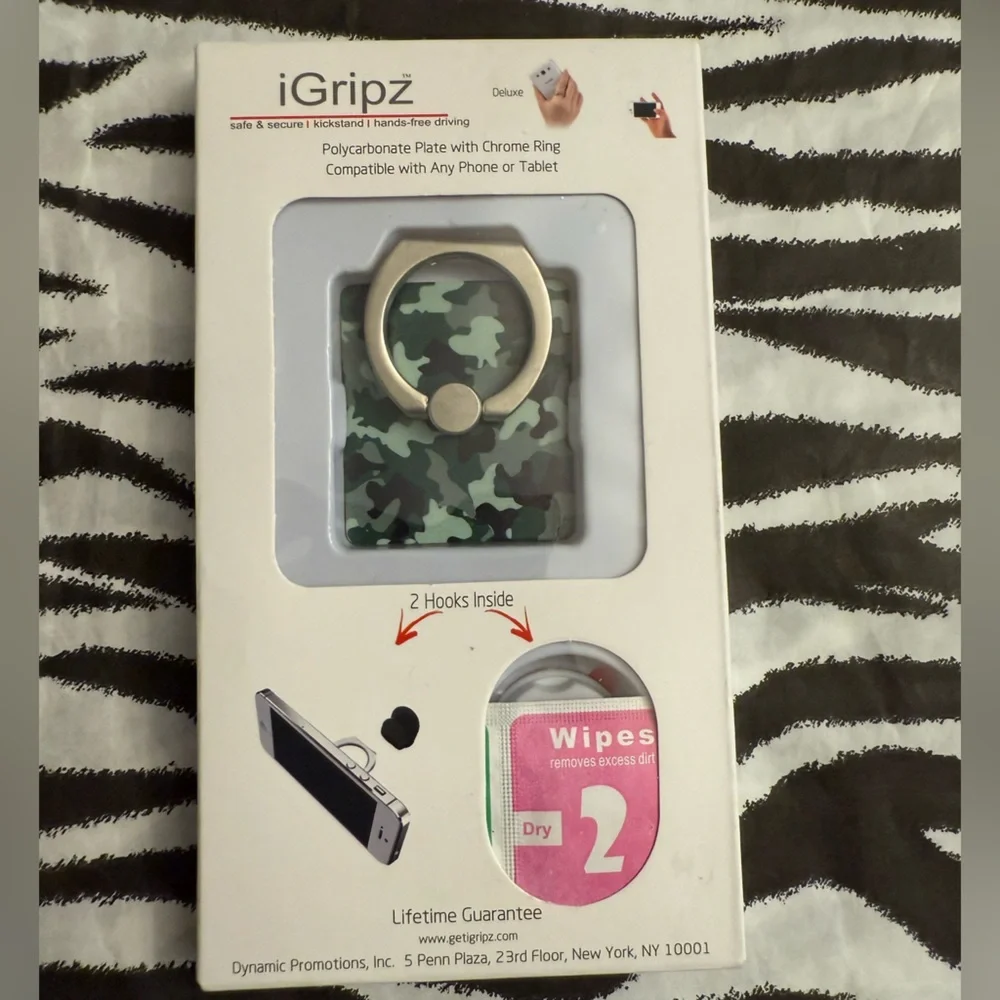 Cool Camouflage Phone Ring Holder